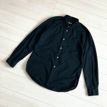 COMME des GARCONS HOMME DEUX ポリ縮絨シャツ コムデギャルソン オム ドゥ YI CDG PLUS SHIRT FOREVER BLACK PLAY eye JUNYA WATANABE MAN_画像4