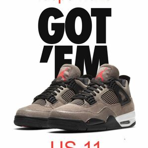 NIKE AIR JORDAN 4 RETRO TAUPE HAZE 29cm 新品未使用