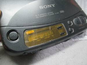 【■SONY ソニー D-127 CDプレーヤー　discman　ディスクマン 　電源OK　 送料185円】ジャンク扱いで★