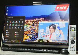 ◆Win11/快適16GBメモリ/狭額23.8型ワイド/大容量1TB/第7世代Corei3/地デジ・ダブル録画/KB＆MU/Wi-fi/WebCam/Bluetooth/Office/56C2◆