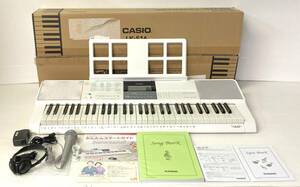 ★☆未使用 CASIO カシオ 電子ピアノ LK-516 光ナビゲーション 2019年製 取説冊子 付属品 箱 可動品 鍵盤楽器☆★