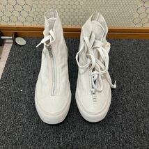 CONVERSE（コンバース） Wrapped in Leather オールスター ハイカット ホワイトレザー_画像2