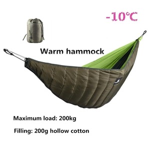  winter warm sleeping bag hammock sleeping bag warmer under quilt blanket outdoors camp high King DJ736