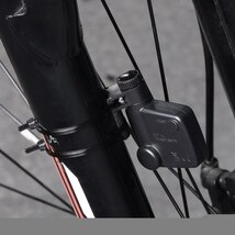 防水LCD自転車 コンピューター多機能ワイヤレス 自転車防雨速度計走行距離計2.8インチ サイクリングコンピューターDJ1391_画像5