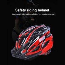 自転車 ヘルメット ロードバイク サイクリング サイクルヘルメット 軽量 mtb 安全 選べるカラー 全11色 BQ355_画像8