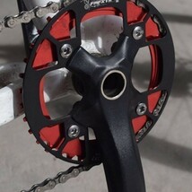 固定ギアサイクリングマウンテンバイク自転車クランククランクセット mtb ブレーキパッド保護スプロケットカバー大DJ889_画像3