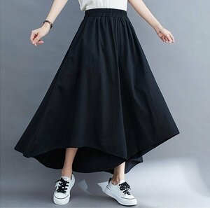  large size * body type cover * easy large size * waist rubber un- .. culotte skirt ZCL1176