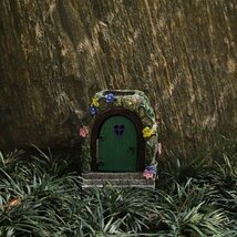 妖精のドア ガーデンライト オーナメント 太陽光置物 かわいい 庭 インテリア BQ262_画像5