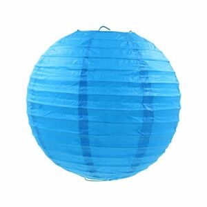  paper lantern diameter 20cm 1 piece ( blue )j744669647