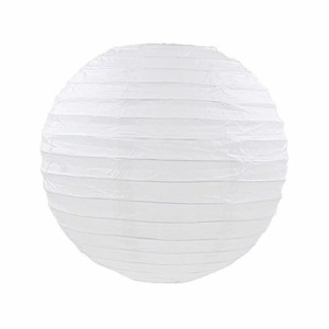  paper lantern diameter 20cm 1 piece ( white ) p788201446