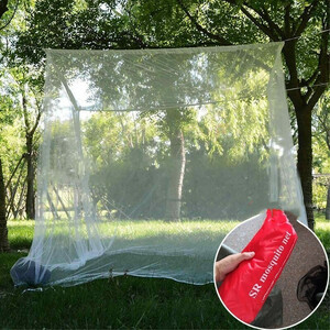 LDL844# super large insecticide net camp barbecue outdoor insecticide mosquito net 200 × 200 × 180