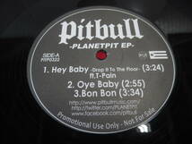 Pitbull PLANETPIT EP Hey Baby/ Oye Baby/ Bon Bon ピットブル プラネットピット レコード 加須市保管 管理L05_画像5