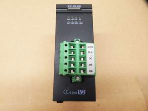 ★美品 箱無し KEYENCE キーエンス PLC CC-Link ユニット シーケンサ KV-CL20 管理6E0130B-YP