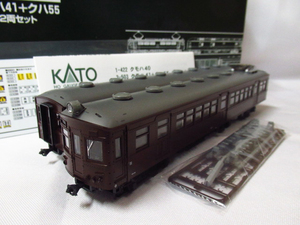 KATO カトー クモハ41 クハ55 2両セット 3-503 HOゲージ 鉄道模型 管理24D0205D