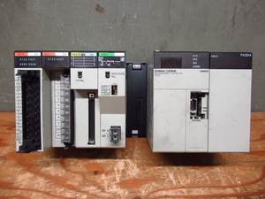 OMRON オムロン シーケンサ SRM21-V1 OD218 ID211 ID212 SYSMAC C200HE PA204 ジャンク品 管理6J0208J-E1