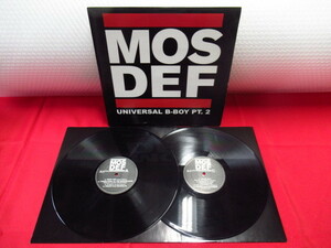 MOS DEF モス・デフ UNIVERSAL B-BOY PT.2 MOSLP02 LP2枚組 加須保管 管理D004