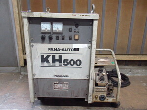 Panasonic パナソニック PANA-AUTO KH500 半自動溶接機 サイリスタ制御CO2 溶接用直流電源 YD-500KH1 3相200V 加須市保管 管理24D0217B