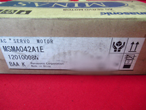 Panasonic パナソニック AC SERVO MOTOR MINAS MSMA042A1E サーボモーター 管理6k0224M-A06_画像10