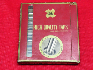 OSG HIGH QUALITY TAPS 3/16 W24 ♯３ HT タップ 9本セット ハンドタップ 消耗品 管理6B0226D-YP