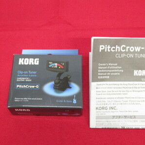 KORG ギター/ベース用 クリップチューナー PitchCrow-G AW-4G BK / CANARE シールド 3ｍ セット 管理6Y0226H-C02の画像5