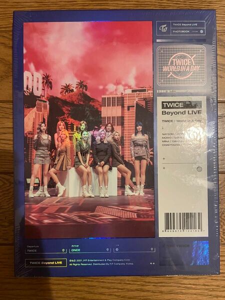 TWICE PhotoBook Beyond LIVE World in A Day 写真集