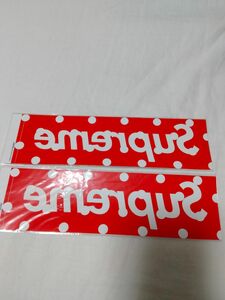 Supreme ギャルソンボックスロゴ ステッカー！Cdg