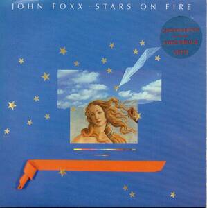 シングル・レコード、Jhon Foxx／Stars on Fire／What Kind of Girl、輸入盤、2枚組の見開きジャケです