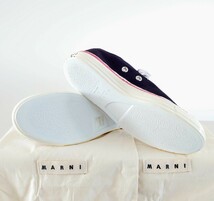 新品タグ付★MARNI GOOEY SNEAKER マルニ スニーカー 24cm 靴 手書き ロゴ マルニジャパン国内正規品 定価71500円_画像8