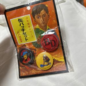 少年探偵シリーズ　缶バッチ　新品未使用　廃盤　江戸川乱歩