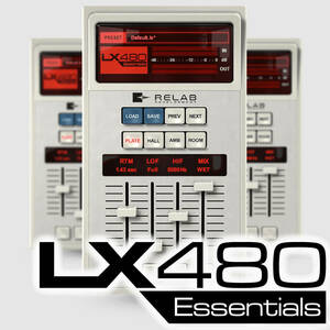 Relab LX480 Essentials リバーブプラグイン ダウンロード版 未使用 登録可 正規品 Mac/Win対応