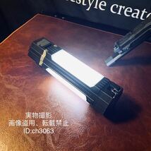 キャンプ LEDランプ ライト吊り下げ 折りたたみ式ランタン 出力機能 移動電源3500mAh アウトドア キャンプ 釣り21×40cm 180g_画像3