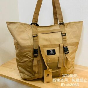 キャンプ用 超高品質 多機能収納バッグ 61L超大容量バッグ ケース 防水耐久 焚き火 アウトドア 野外登山 71×26×50cm 730g