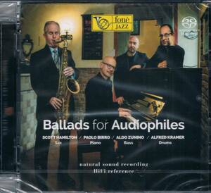 高音質SACDハイブリッド盤◆ワンホーン★スコット・ハミルトンScott Hamilton/Ballads For Audiophiles