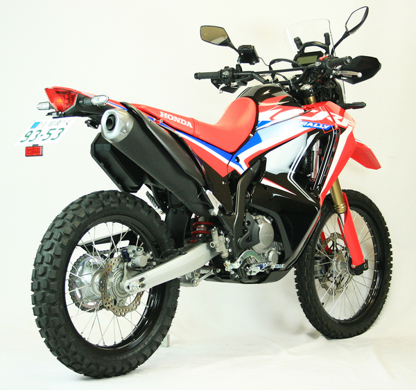 新品('21～'24) CRF250L / CRF250 RALLY (MD47) (8BK-MD47適合追加)フェンダーレス BK Ver.