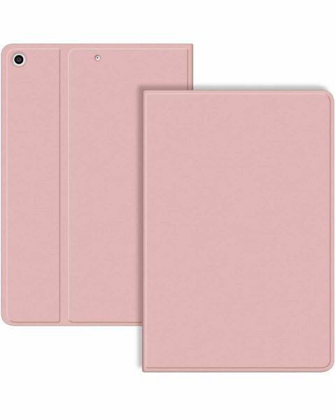 iPad 10.2 ケース 第9世代/ 8世代 /第7世代 Apple Pencil収納可能(ピンク)