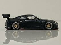 Kyosho 1/64 Nissan R35 GT-R NISMO GT3 Matte Black Customized Deep Rim ◆ 京商 1/64 R35 GT-R ニスモ カスタマイズ 深リム_画像5