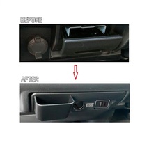 トヨタ ハイエース レジアスエース 200系 全年式 増設 電源 ユニット シガーソケット タイプC USBポート クイックチャージ 電圧計 灰皿_画像5