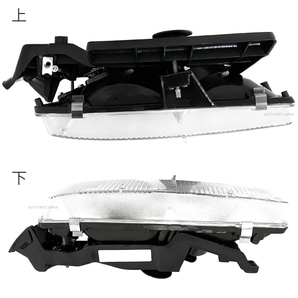 送料無料 GMC サファリ シボレー アストロ フロント クリスタル ヘッドライト ランプ 左右 ブラケット付き 純正タイプの画像4