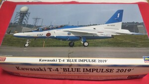  Hasegawa Kawasaki T-4 blue Impulse not yet constructed 