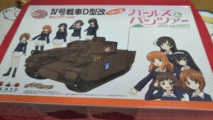 ガールズ パンツァー IV号戦車D型改 あんこうチーム＋あんこうチームフィギュア プラッツ