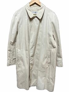 アクアスキュータム　Aquascutum ステンカラーコート　50s ベージュ　aqua5 コットン100% 44 カーコート