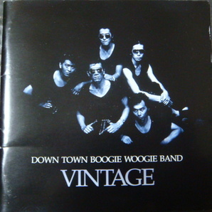 DOWN TOWN BOOGIE WOOGIE BAND/ダウンタウンブギウギバンド ベスト「VINTAGE/ヴィンテージ」CDの画像1