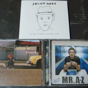 JASON MRAZ/ジェイソン・ムラーズ「WE SING,WE DANCE,WE STEAL THINGS」「MR.A-Z」「WAITING FOR MY ROCKET TO COME」国内盤 CDの画像1