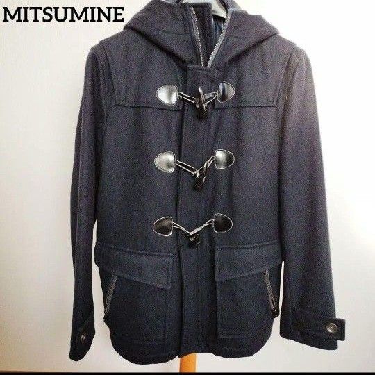 mitsumine M ネイビーダッフルコート ネイビー