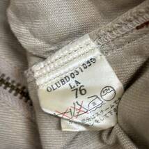 日本製 ニューヨーカー ジャケット ベージュ メンズ 綿100% サイズ76_画像6