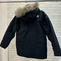 THE NORTH FACE ザ ノースフェイス ND00466 マクマードパーカー ダウンジャケット Ｓサイズ 黒 ブラック ナイロン フェザー80% メンズ_画像2