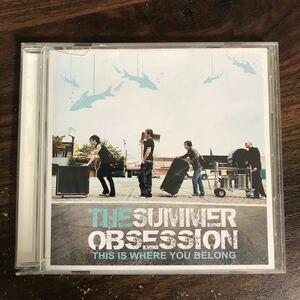 (487)中古CD100円 the summer obsession THIS IS WHERE YOU BELONG-君のいる場所