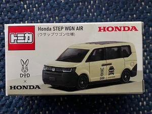 Honda × DODコラボ トミカ　STEP WGN Airトミカ 　ウサップワゴン仕様【新品】