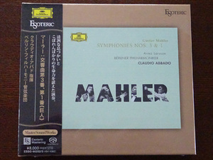 エソテリック ESOTERIC SACD　グスタフ・マーラー　交響曲第3番、第1番《巨人》◆未開封◆送料無料◆