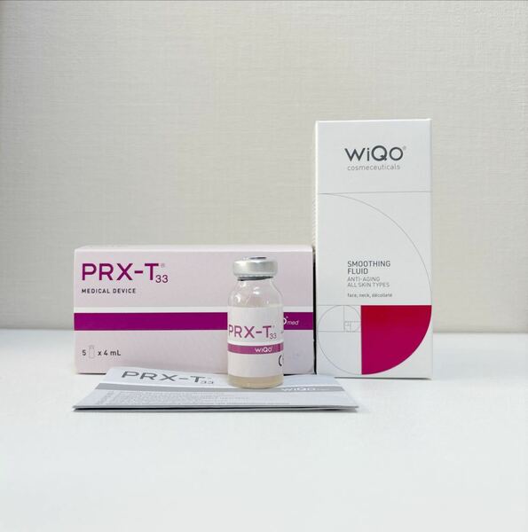 【付属品付き】PRX-T33 コラーゲンピール　マッサージピール　WIQO ワイコ美容液　セット